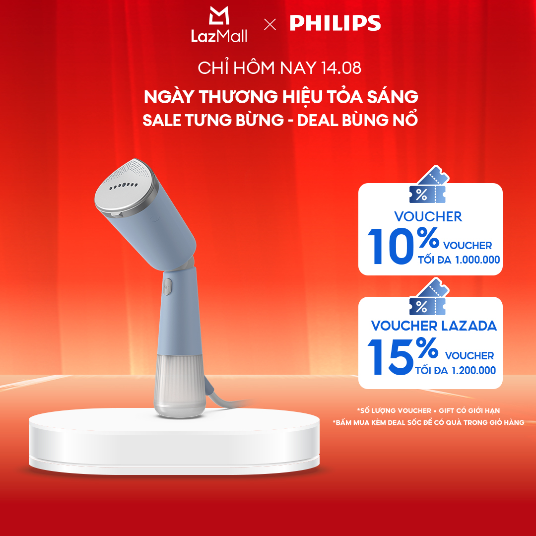 Bàn Ủi Hơi Nước Cầm Tay Philips STH5020/20 |1400W - Hàng Chính Hãng