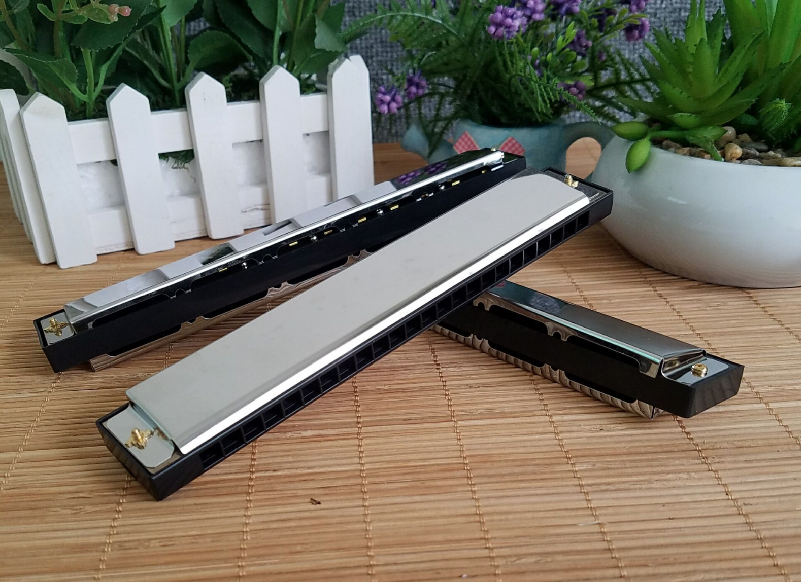 [HOẢ TỐC] Kèn Harmonica 24 Lỗ Nhiều Màu Có Sẵn