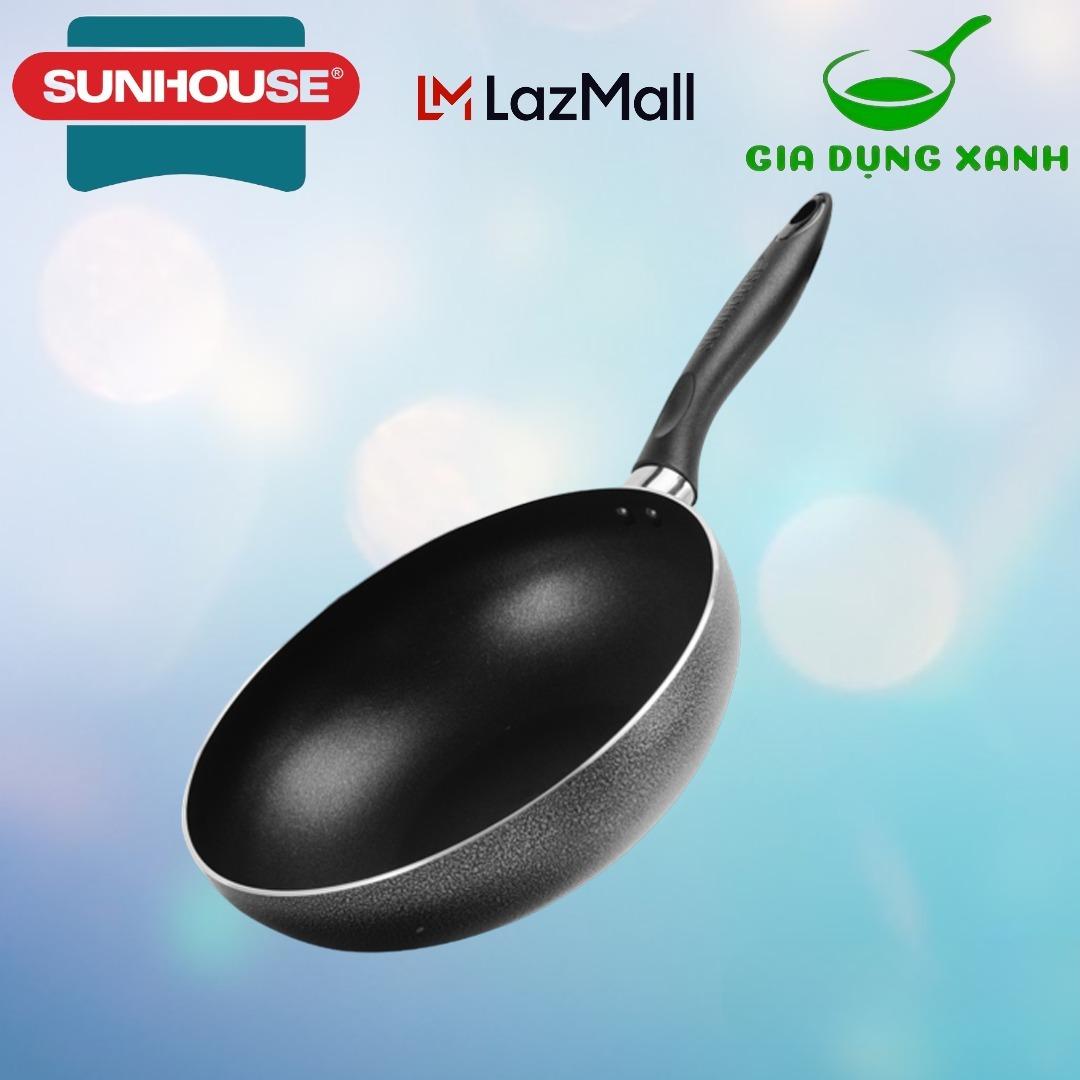 Chảo sâu lòng chống dính Sunhouse 20-34cm hàng chính hãng
