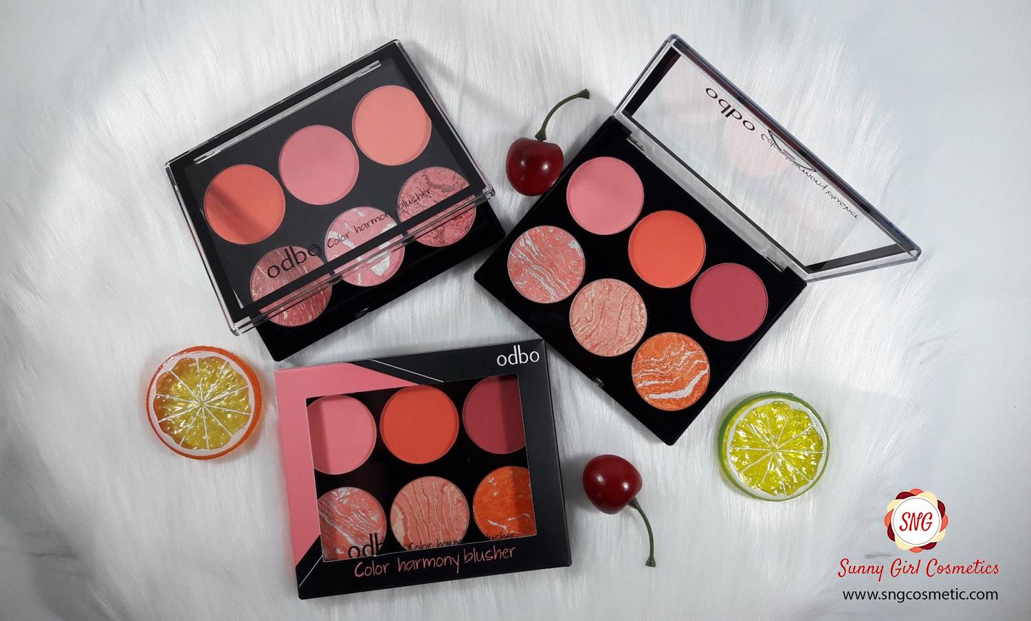 Bảng phấn má Odbo Color Harmony Blusher