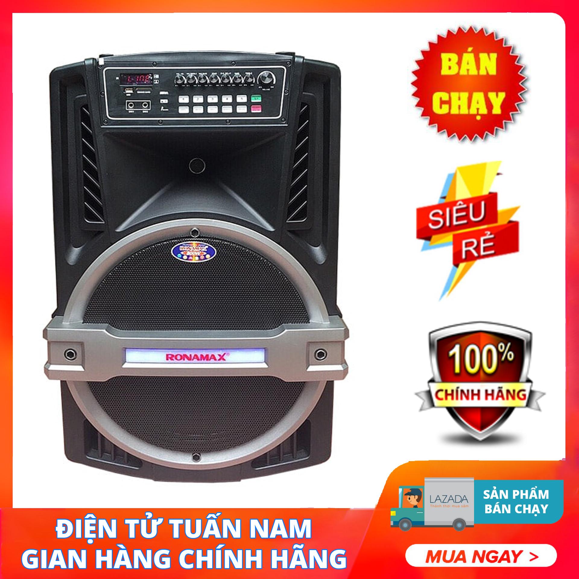 Loa kéo bluetooth ronamax k18 + tặng usb 8gb