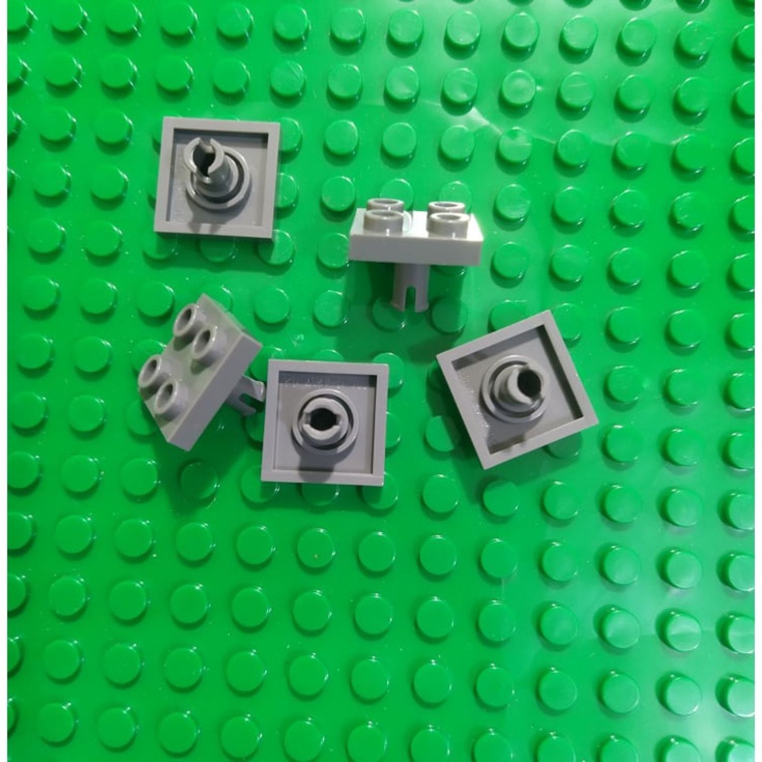 Combo 5 gạch 2x2 với 1 chốt ghim ở dưới no.1341 - phụ kiện moc tương thích lego part 2476
