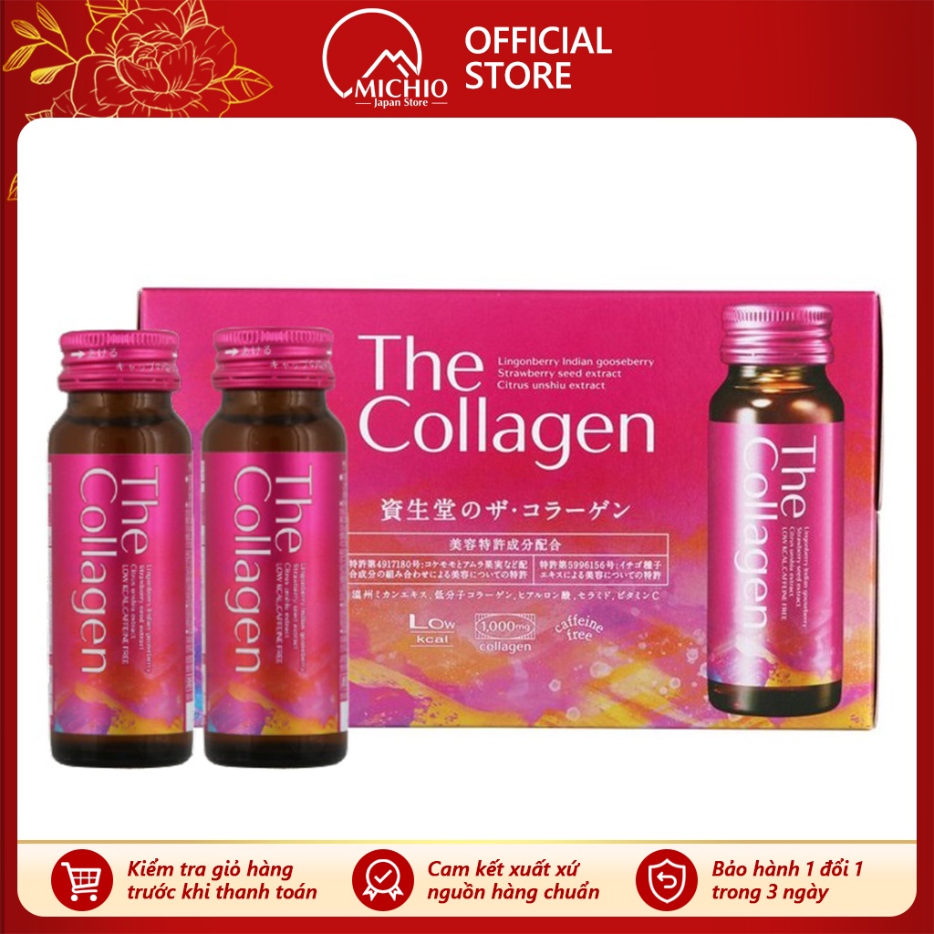 Nước uống đẹp da The Collagen_The Collagen EXR Shiseido Nhật Bản