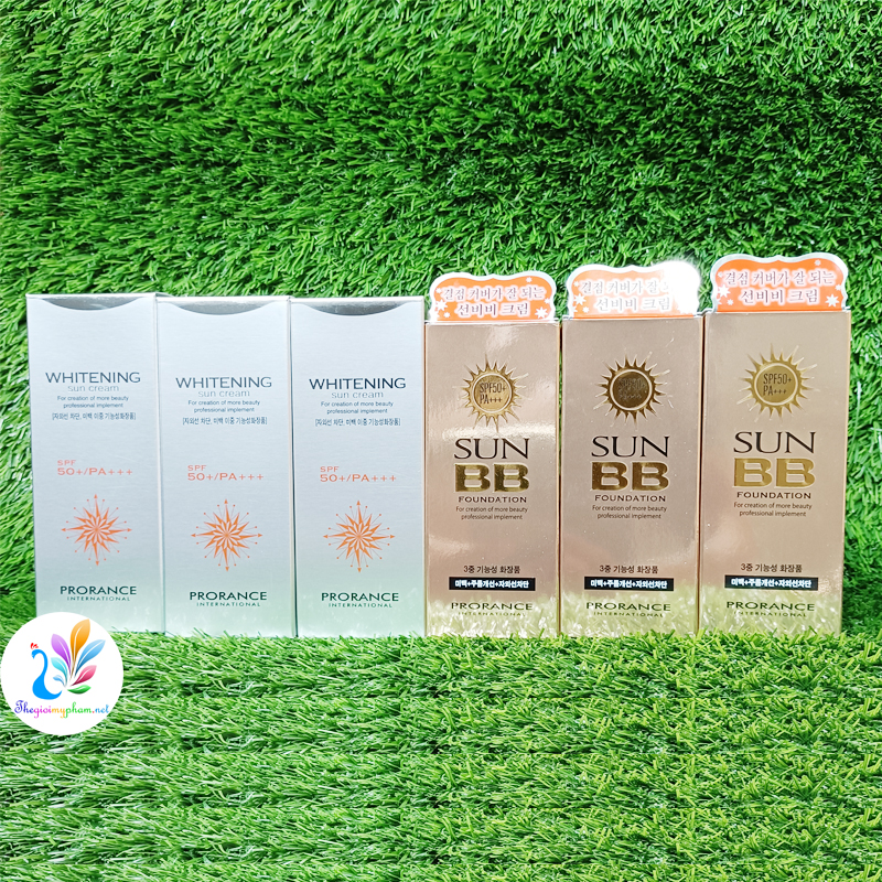 Kem chống nắng prorance spf 50+ pa+++