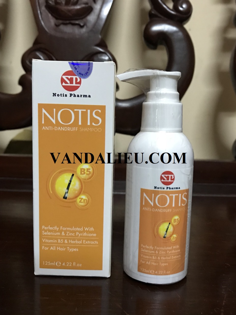 DẦU GỘI NOTIS ANTI DANDRUFF SHAMPOO 125ML