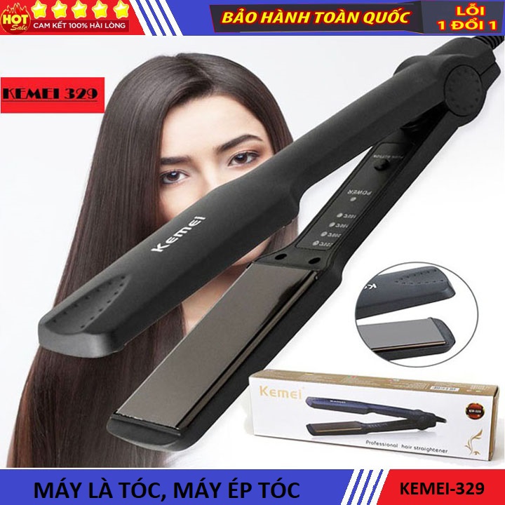 Máy Uốn Tóc, Máy Duỗi Tóc Mini Tạo Kiểu Nhỏ Gọn, Máy Ép Tóc, Máy Là Tóc Kemei 329, Tiện Lợi máy là tóc mini KM 329, máy làm tóc đa năng mini, máy làm xoăn tóc mini, máy ép tóc
