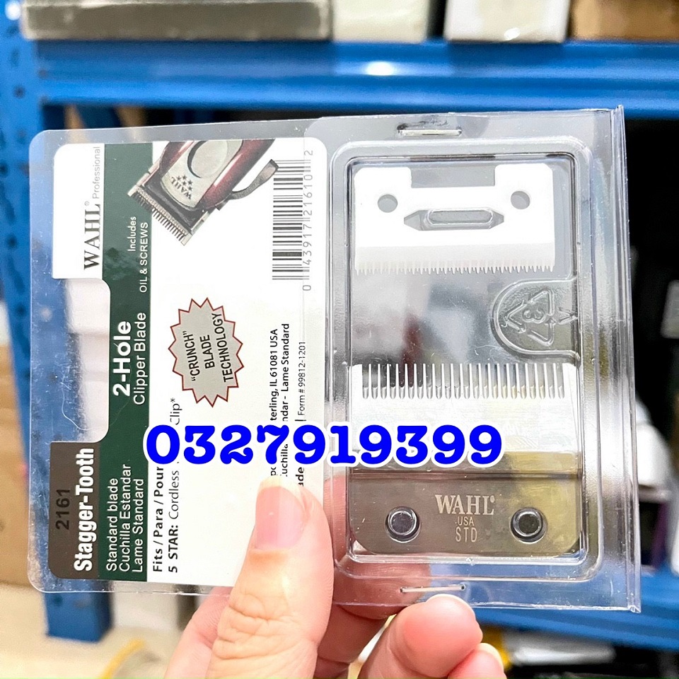 Lưỡi tông đơ kép sứ WAHL mài chuốt