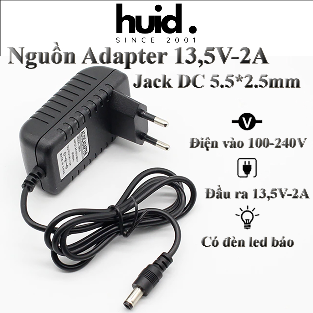 Nguồn adapter 13,5v-2a