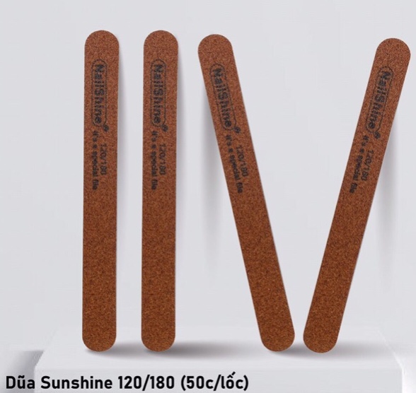 Dũa móng sunshine mỏng - lốc 50 cây - lẻ 1 cây