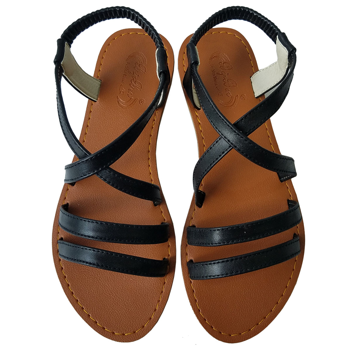 Giày sandal nữ da bò thật bigben cao cấp sdn91
