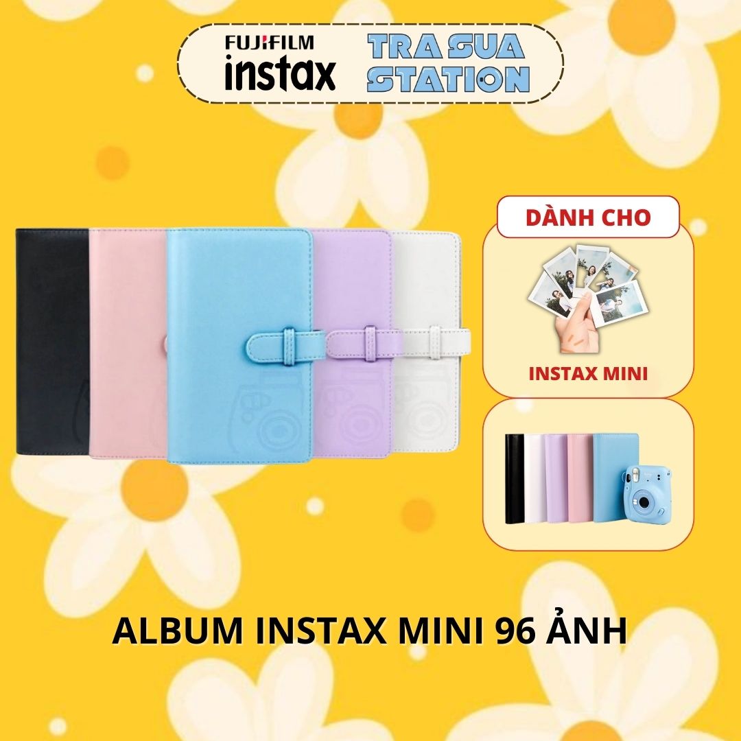 - album ảnh instax mini - 96 tấm