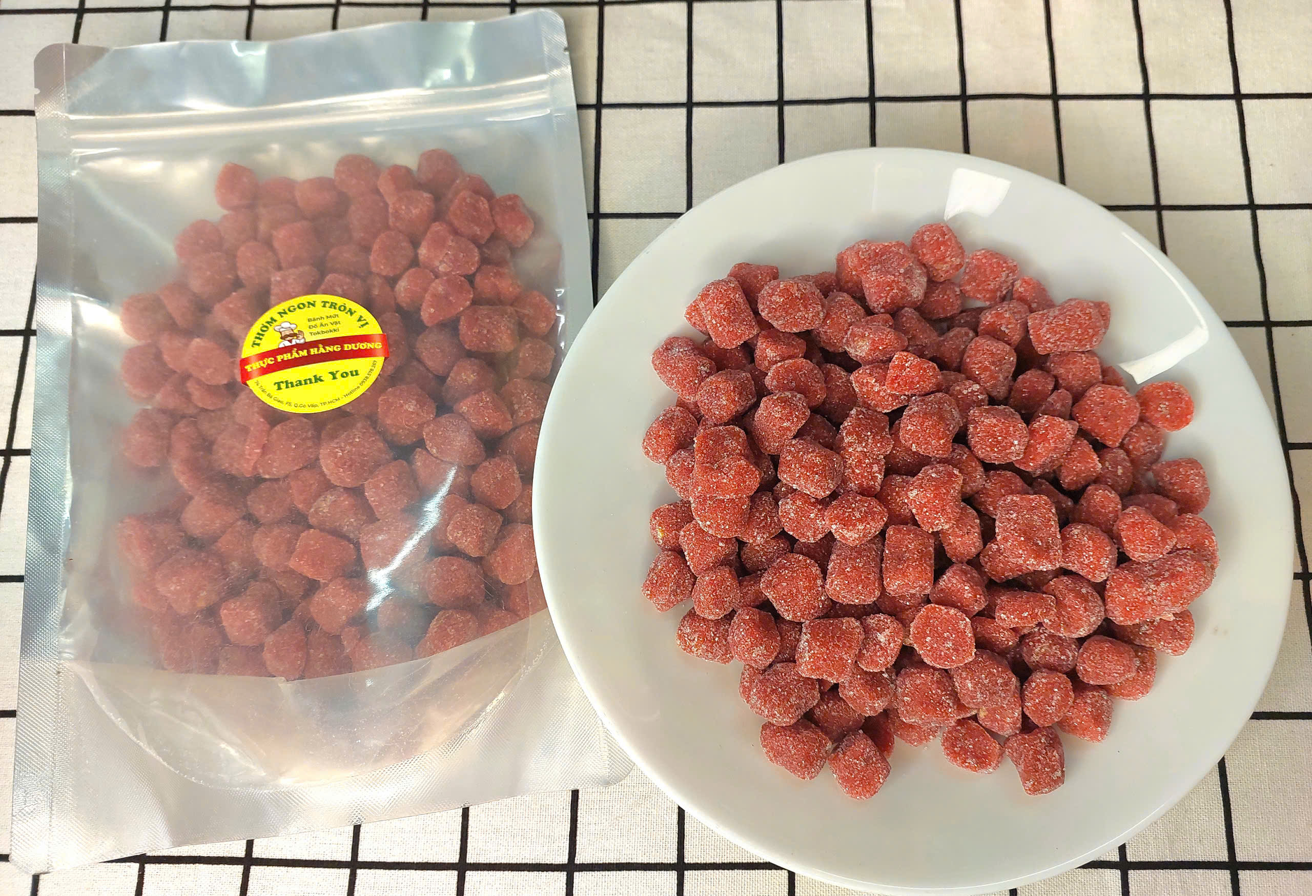500g Kẹo Dâu Tây Đà Lạt - doanvat_hangduong