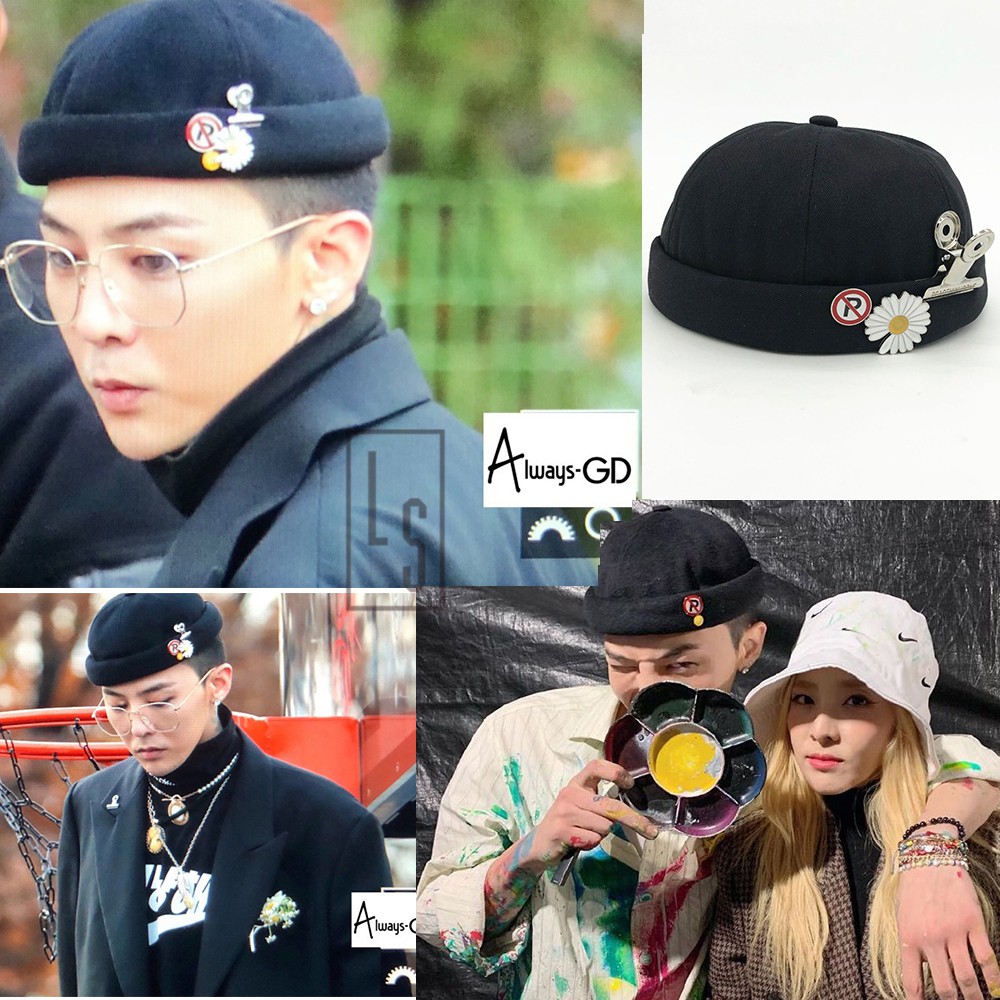 Mũ nón beret GD 2020 - Nón beret nhung Gdragon