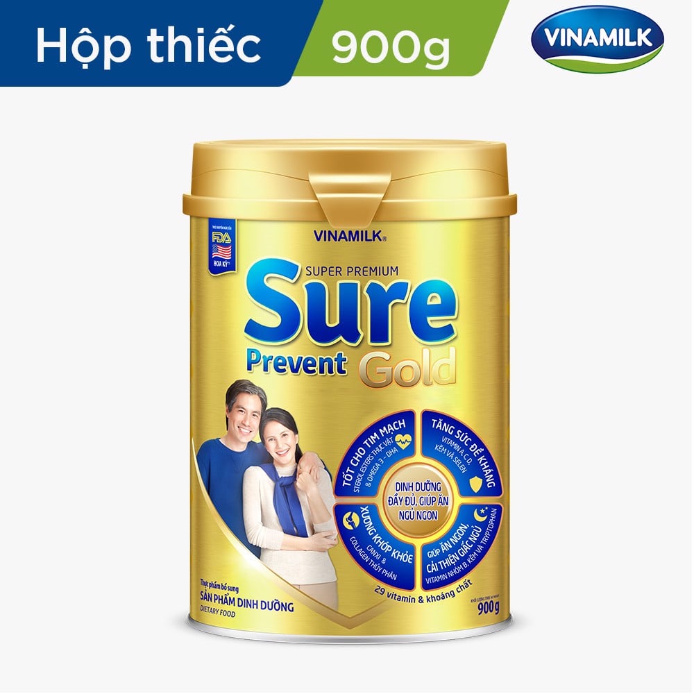 Sữa Bột Sure Prevent Gold - Hộp 900g