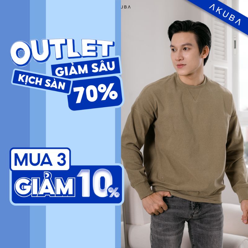 Áo thun nam trơn akuba thoáng mát, co giãn nhẹ,01j646