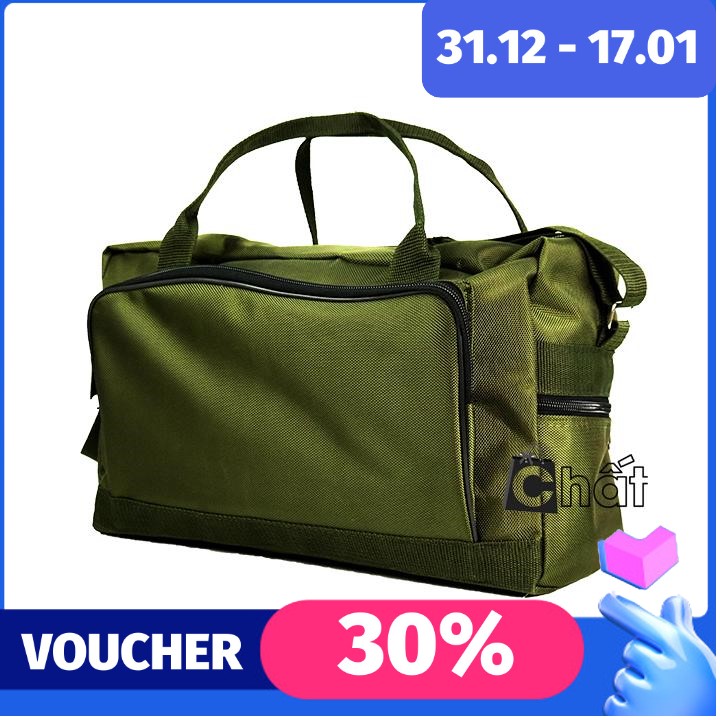 Túi xách đựng đồ nghề vải bố ah size trung 45 x 24 x 21cm