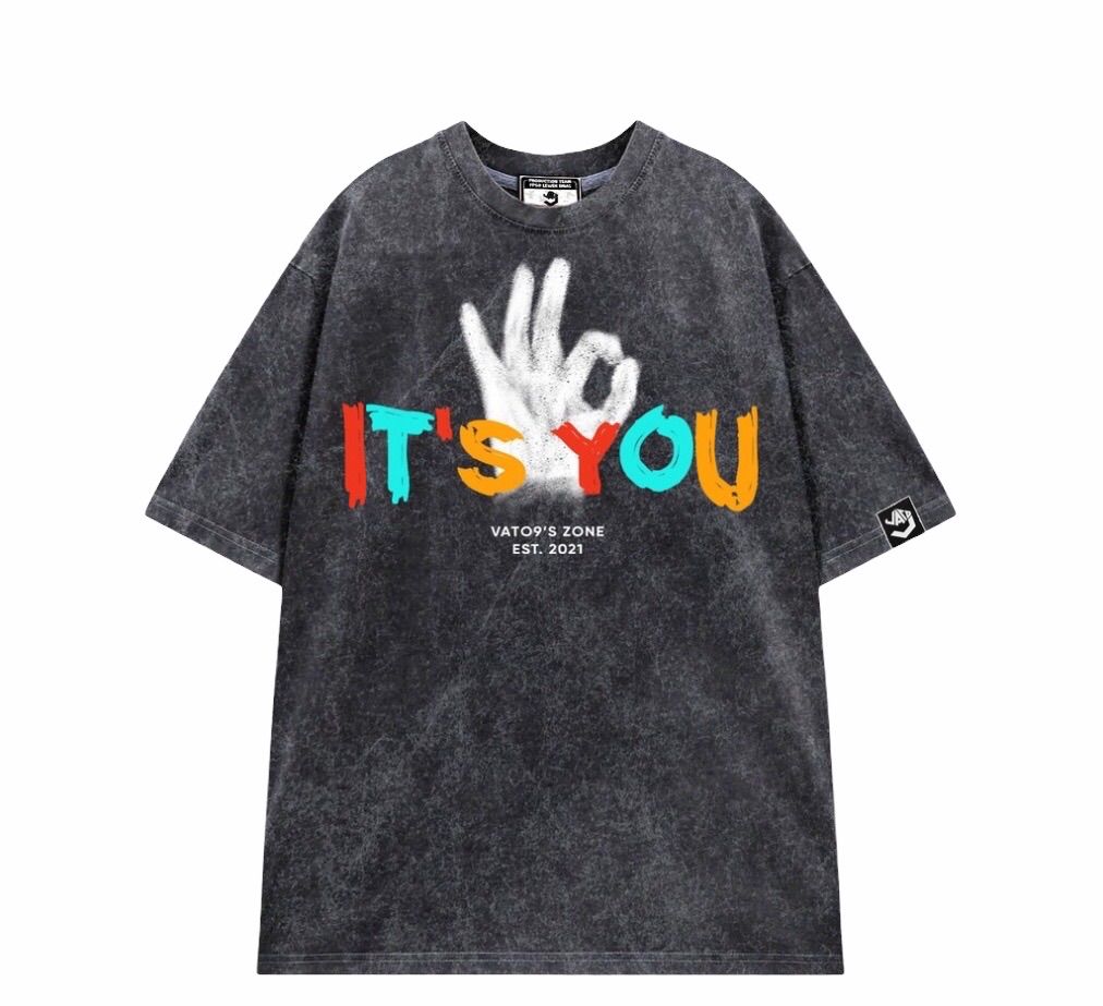 Áo thun  It’s you tee Levant stresswear form rộng nam nữ chất liệu 100% cotton co giãn 4 chiều