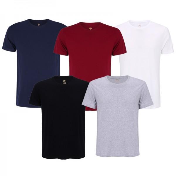 [HCM]Combo 5 áo thun nam body cổ tròn vải dày mịn thoáng mát phong cách Hàn Quốc tháng mat trẹp trai