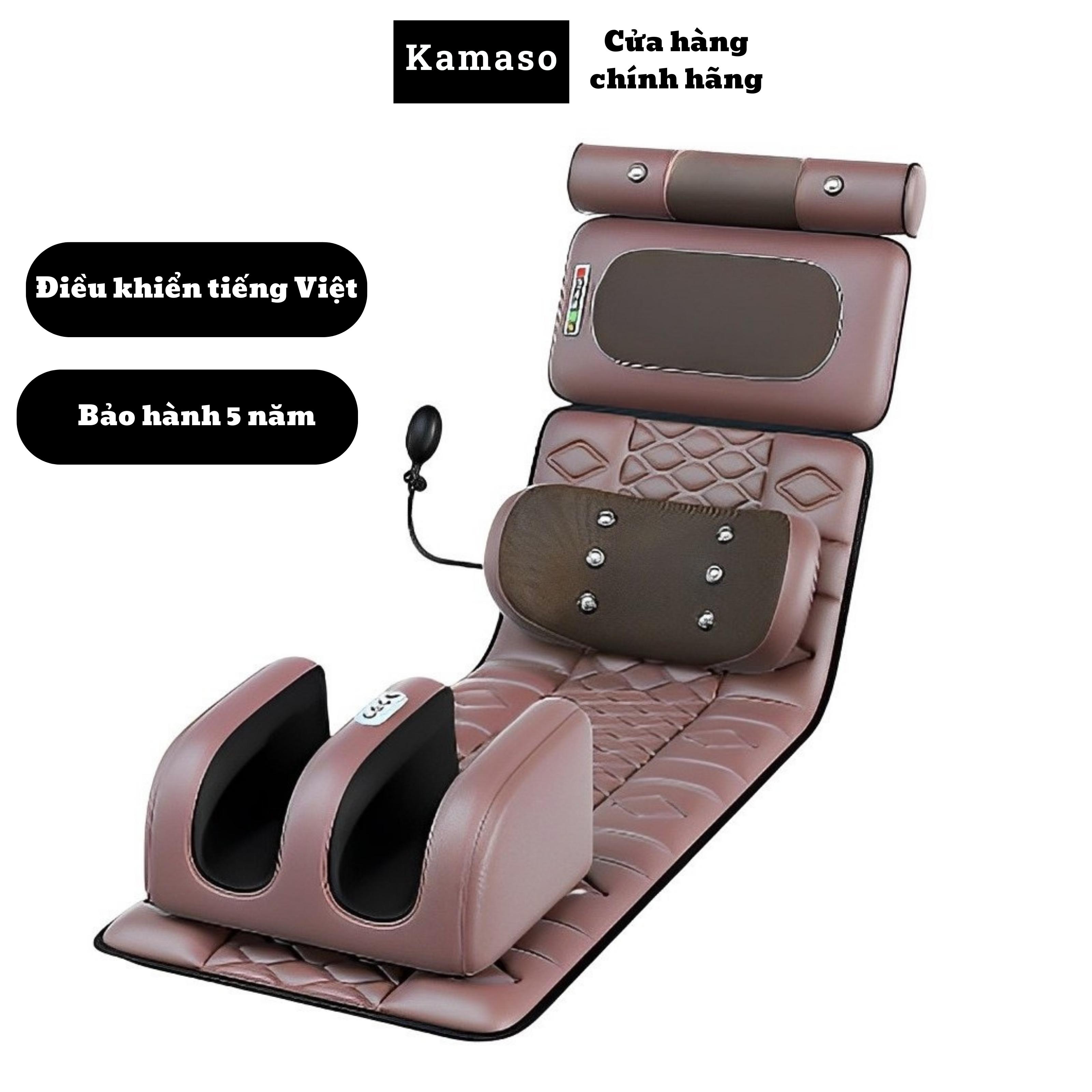 Nệm Massage toàn thân Phiên bản Tiếng Việt mẫu mới nhất năm 2023 Video thực khách Feeeback Bảo hành 60 tháng Toàn quốc