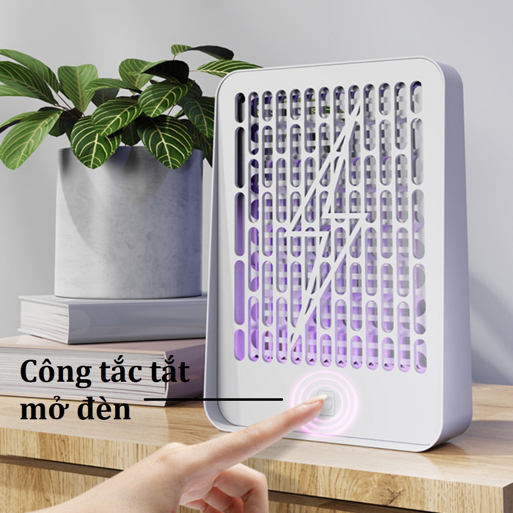 [BẢO HÀNH 12 THÁNG] Đèn Bắt Muỗi Thông Minh WD-242 Thế Hệ Mới Chống Giật Không Tiếng Ồn Tiêu Diệt 100% Muỗi Và Côn Trùng Nhỏ