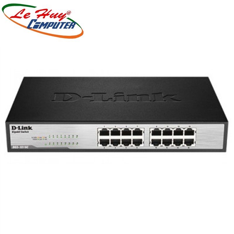 Bộ Chia Mạng Switch 16 Cổng 10-100-1000M Dlink Dgs-1016C -