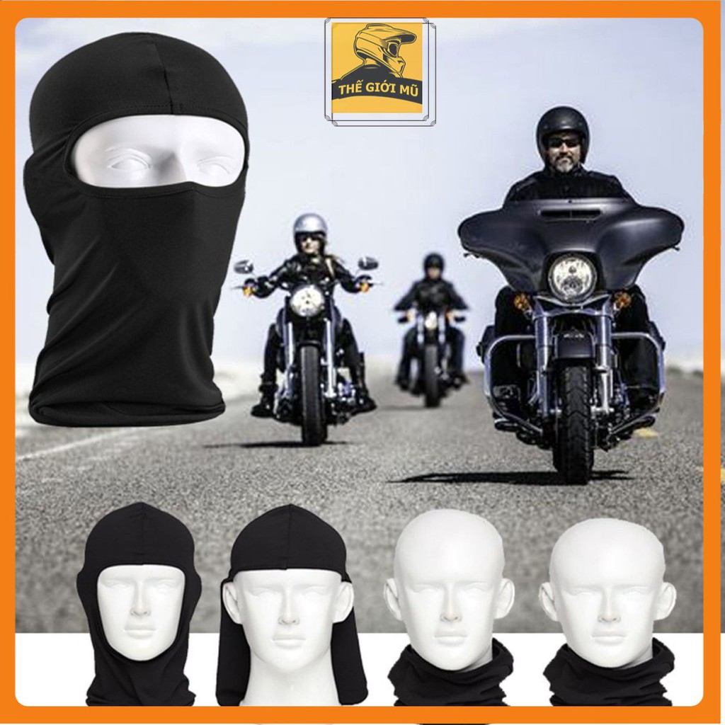 Khăn trùm đầu ninja đi phượt - thấm hút mồ hôi tuyệt vời