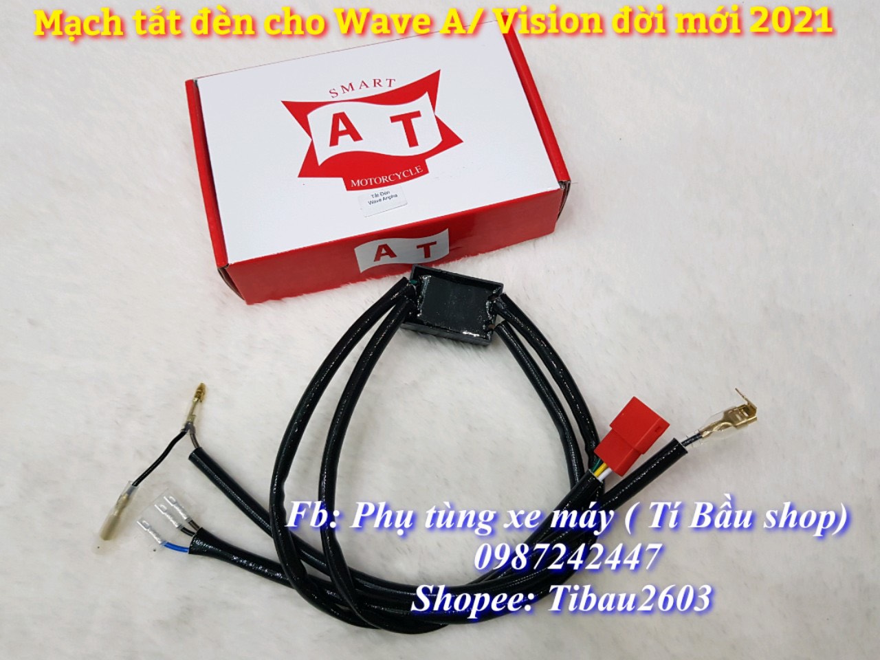 Mạch tắt mở đèn chính cho wave a vision 2020 - 2021