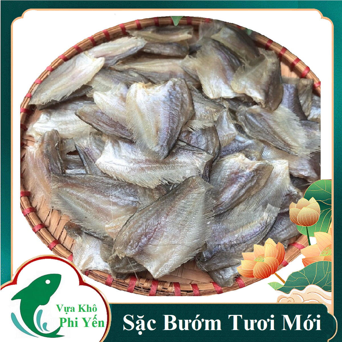 Khô cá sặc đồng đặc sản Cà Mau