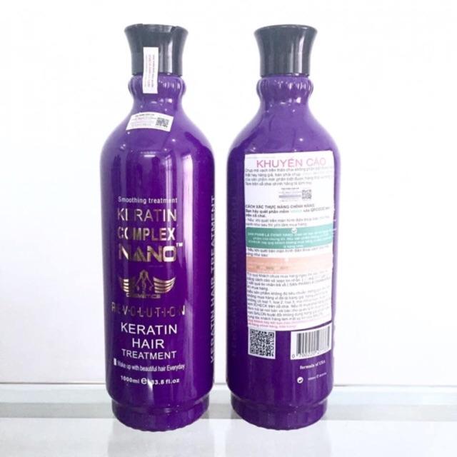 Keratin complex nano thủy phân phục hồi tóc 1000ml