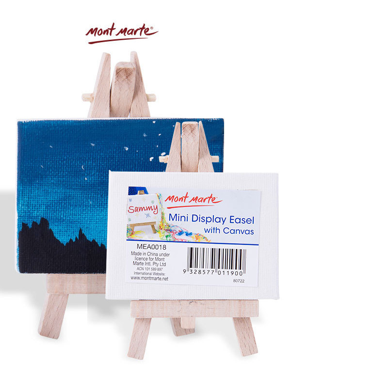 Canvas và giá vẽ mini Mont Marte-Dụng cụ vẽ Tâm Tâm