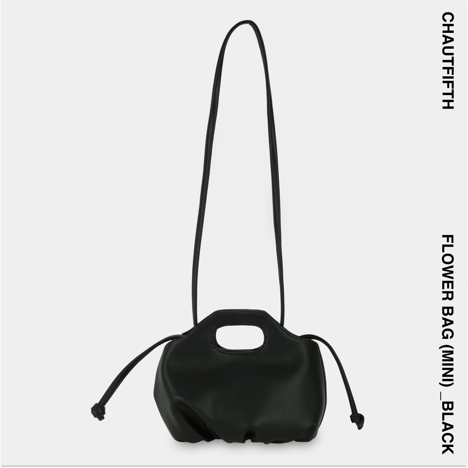 Túi xách MINI FLOWER màu đen mờ - CHAUTFIFTH