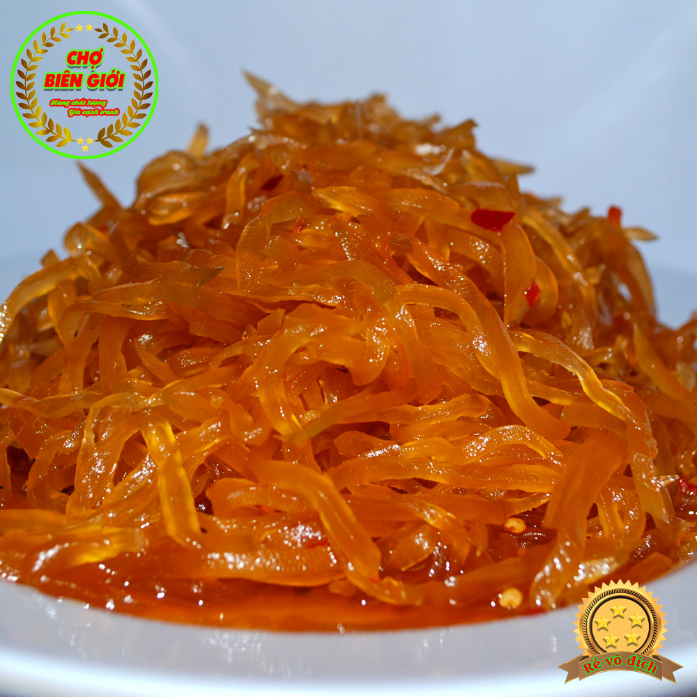 Dưa Mắm Đu Đủ Châu Đốc Giòn Thơm Trộn Sẵn Gia Vị Vừa Ăn Hủ 500gr