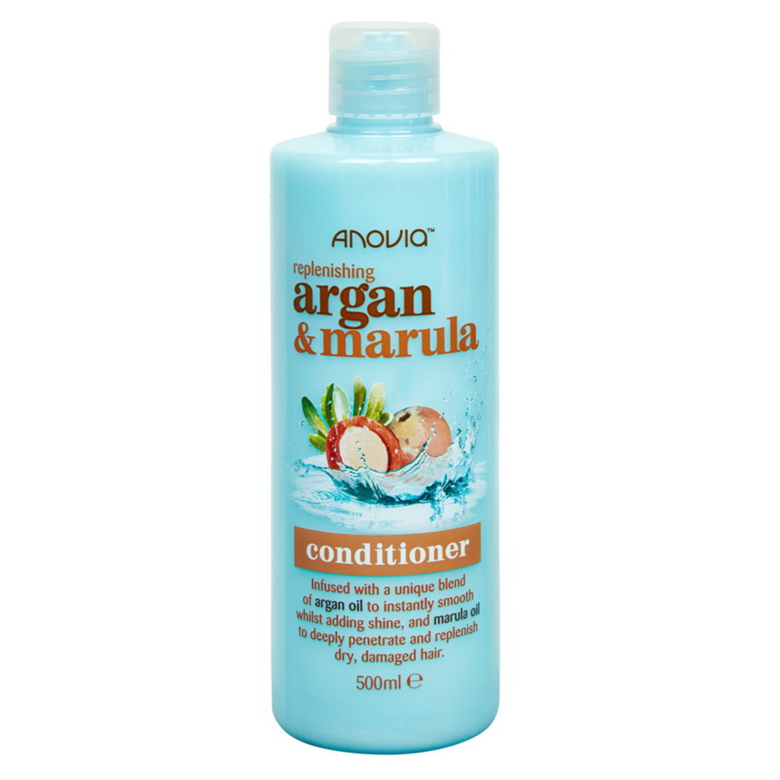 Dầu xả anovia argan & marula phục hồi tóc khô rối giúp tóc bóng mượt 500ml