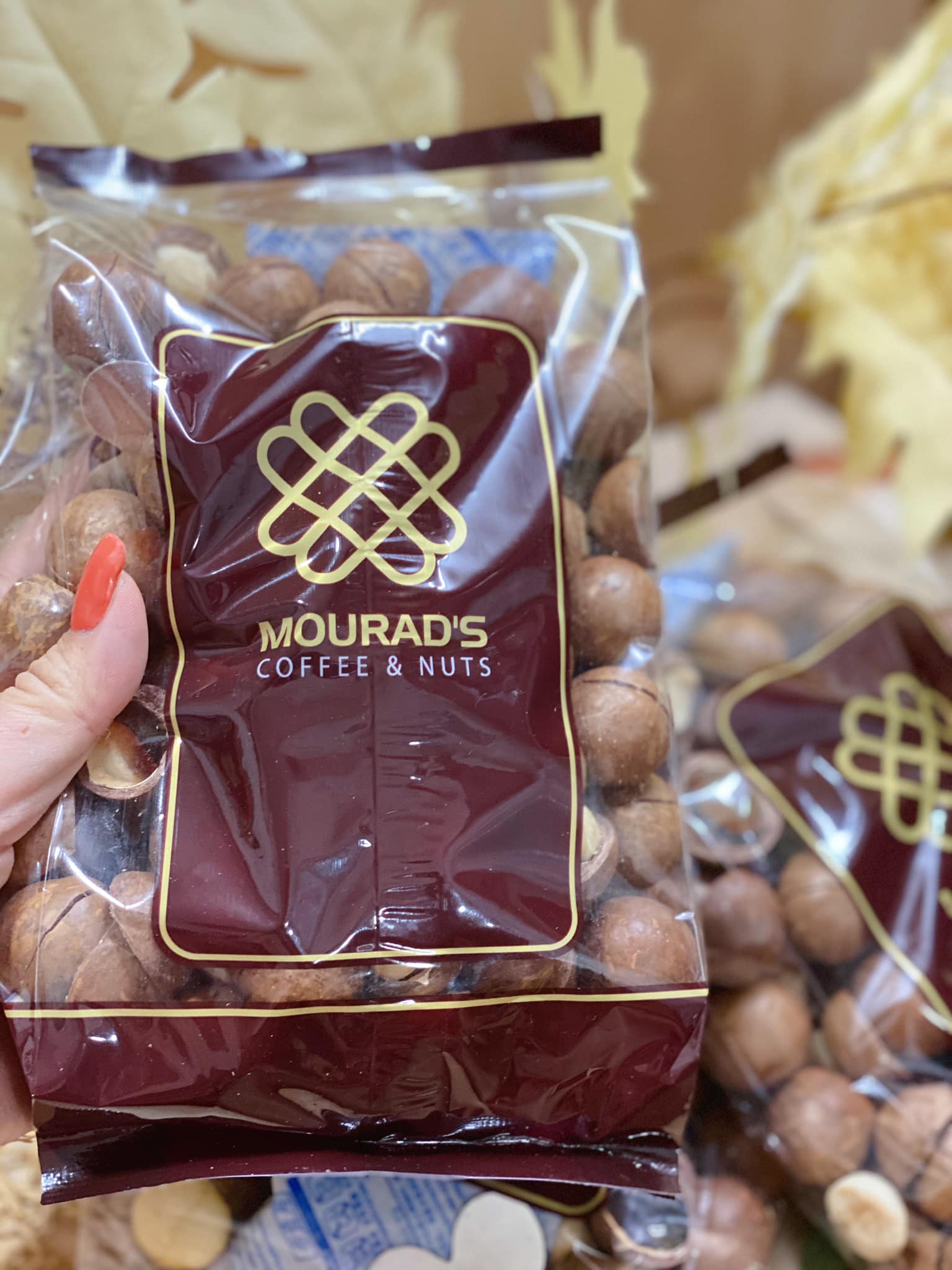 Hạt macca úc vỏ nứt tự nhiên Mourad’s 500gr