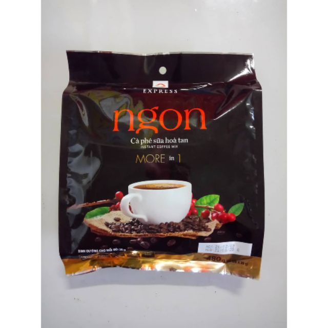 Cafe sữa Trần Quang ngon bịch 24 gói x20g