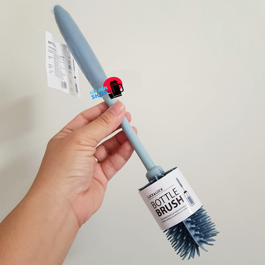 Cây cọ rửa bình nước Lock&Lock ETM117 sử dụng cho bình nhựa , bình giữ nhiệt , ly cốc, bình sữa