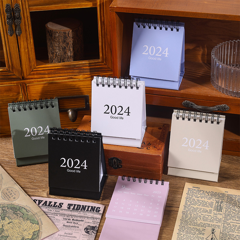 Lịch để bàn mini cho dân văn phòng, lịch để bàn năm 2024