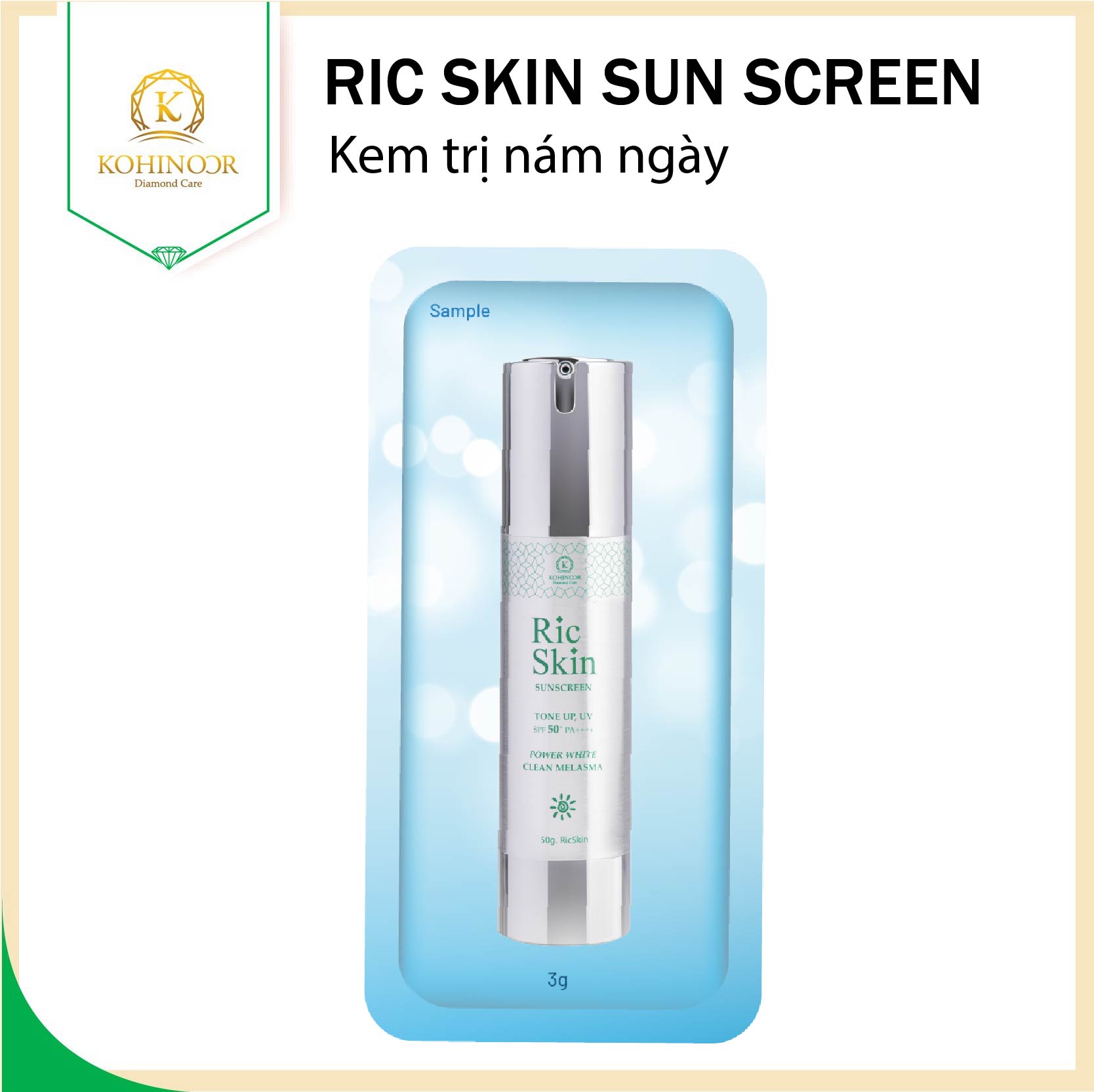 Kem nám ngày Ric Skin Sun Screen