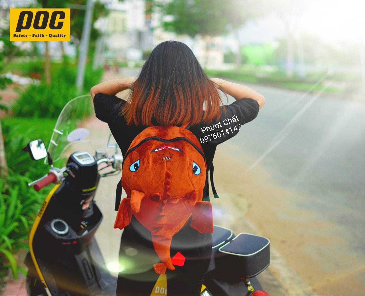 Balo rồng vải nhung,Balo khủng long lưới cao cấp