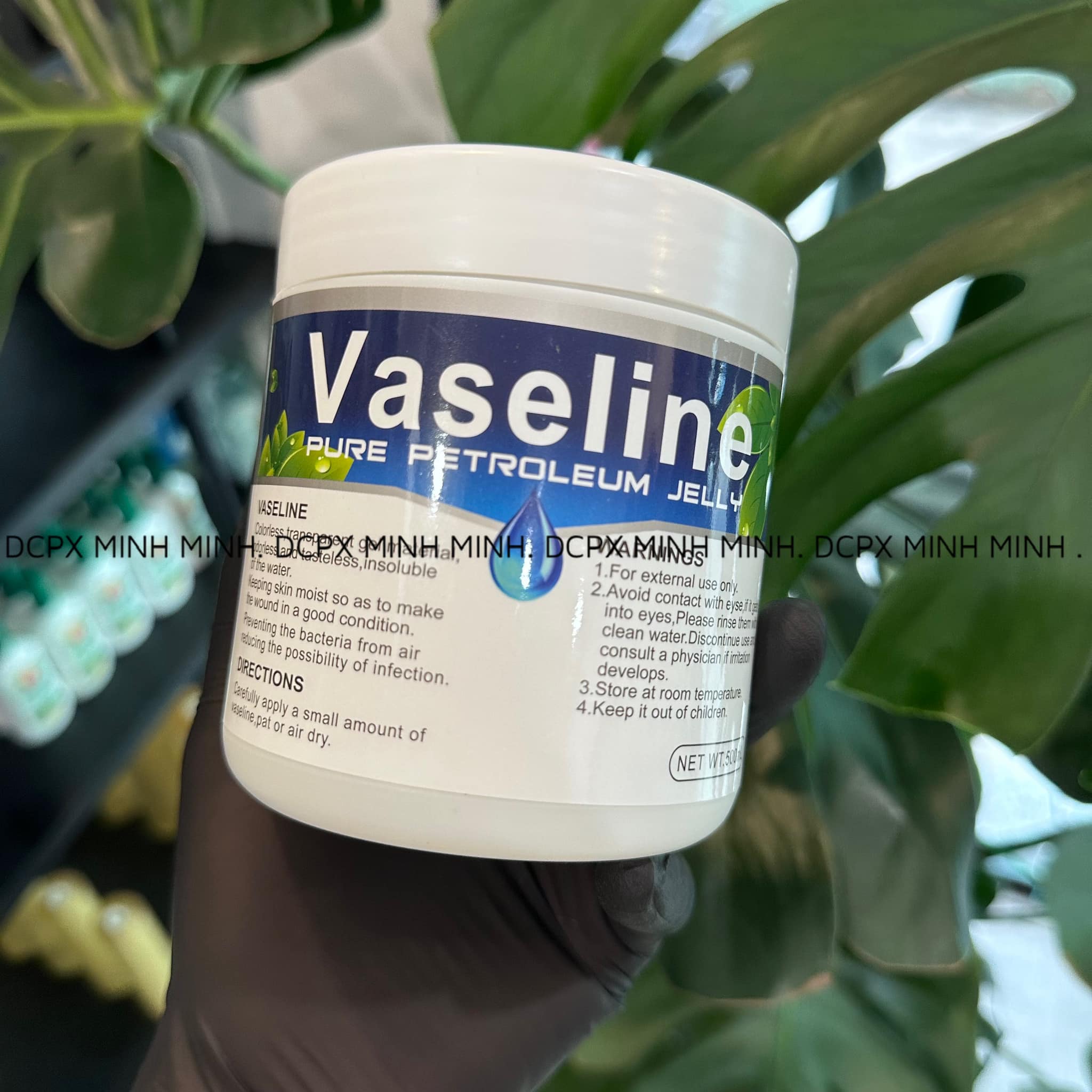 Dưỡng Vaseline Trắng 500ml Dùng Trong Phun Xăm Thẩm Mỹ