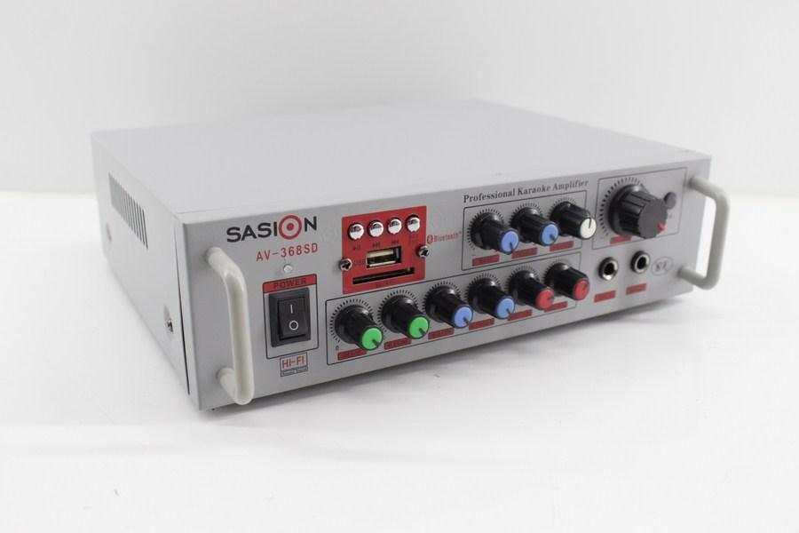 Amply wxf av-368 12v/220v - audio blutooth karaoke