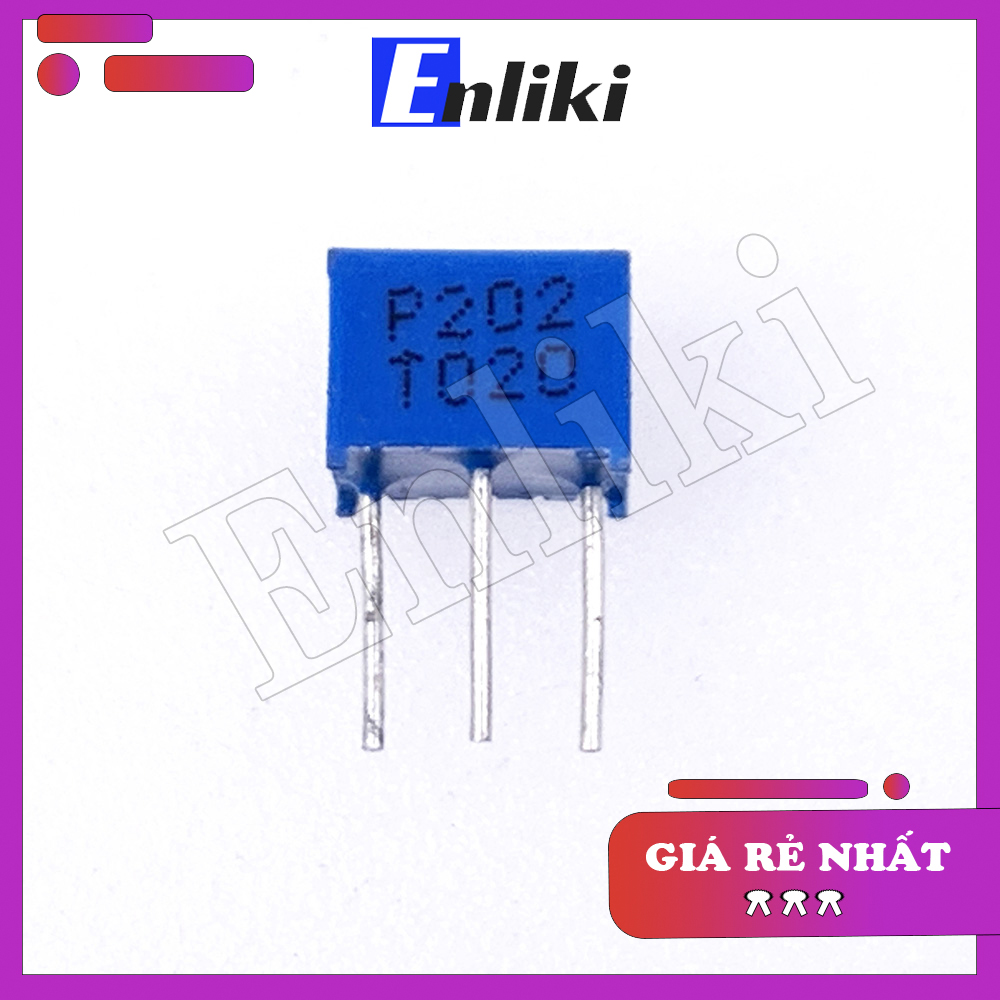 Biến trở vi chỉnh vuông 202 3362p 2k