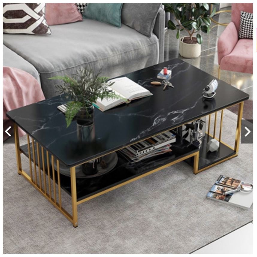 Bàn trà Gỗ vân đá cẩm thạch, Bàn trà Sofa Sang trọng, Bàn trà phòng khách, Bàn cafe