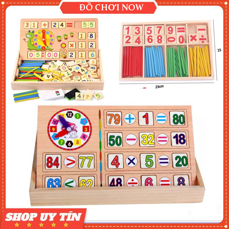 Đồ chơi học toán cho bé, Đồ chơi 100 que tính