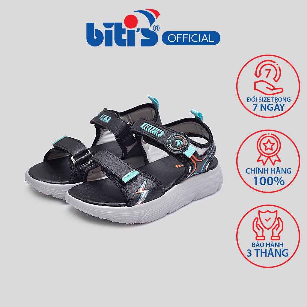 Sandal Biti's Bé Trai Màu Đen BEB005700DEN