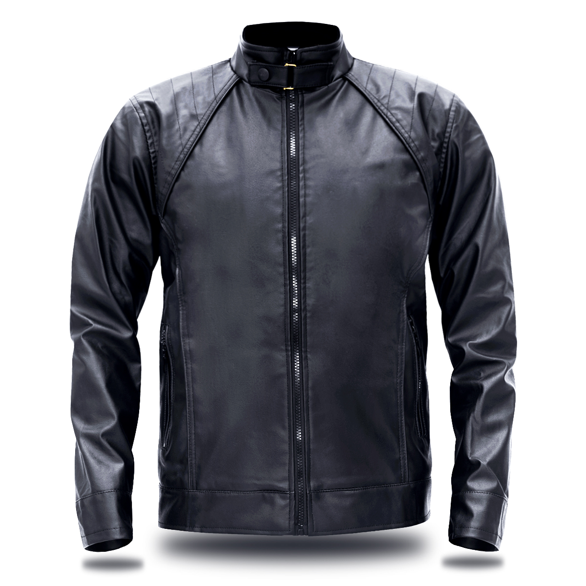 Áo khoác da nam leather chính hãng lót lông Zonado ZAD28
