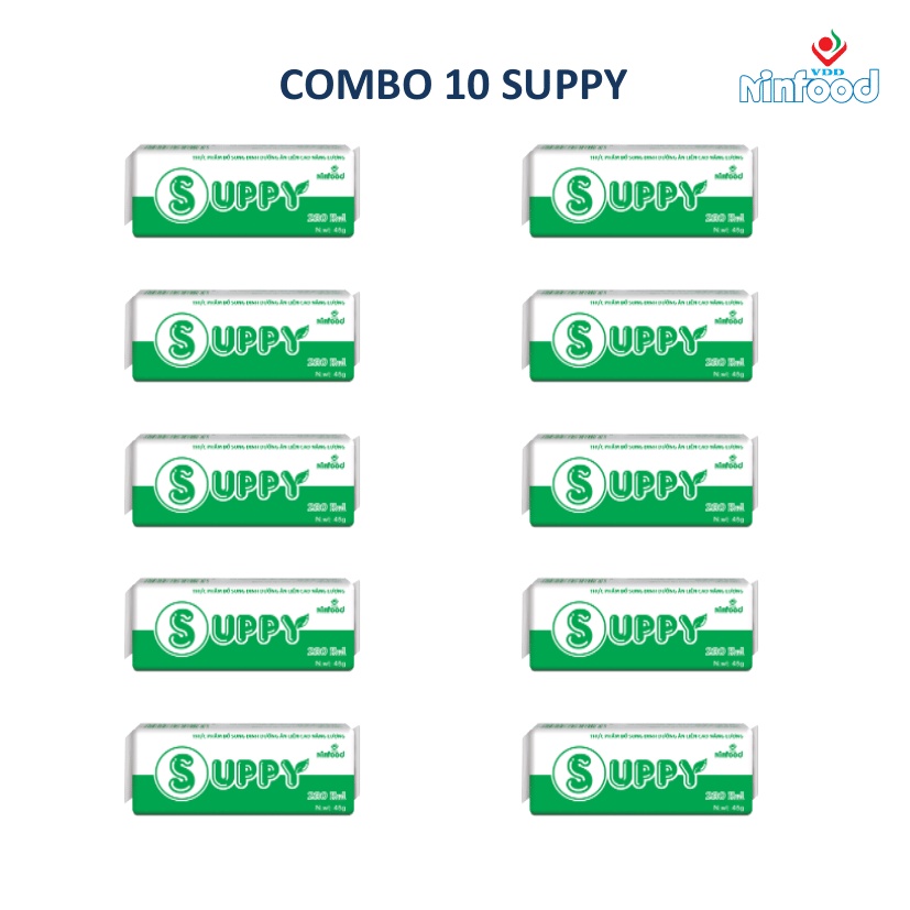 Combo suppy - bánh cao năng lượng - thực phẩm dinh dưỡng y học - ninfood viện dinh dưỡng