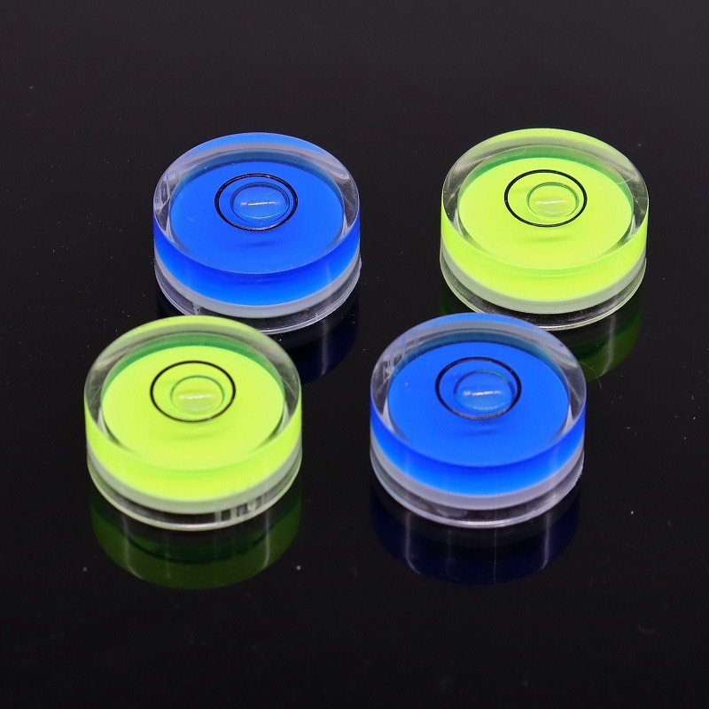 Hạt thủy level cân bằng gắn máy ảnh, Thước thủy cân bằng hạt tròn 15mm, Giọt nước cân bằng, Thước thủy tròn nhiều màu, livo cân bằng nước, hạt thuỷ tròn, nivo dụng cụ cân bằng trong xây dựng