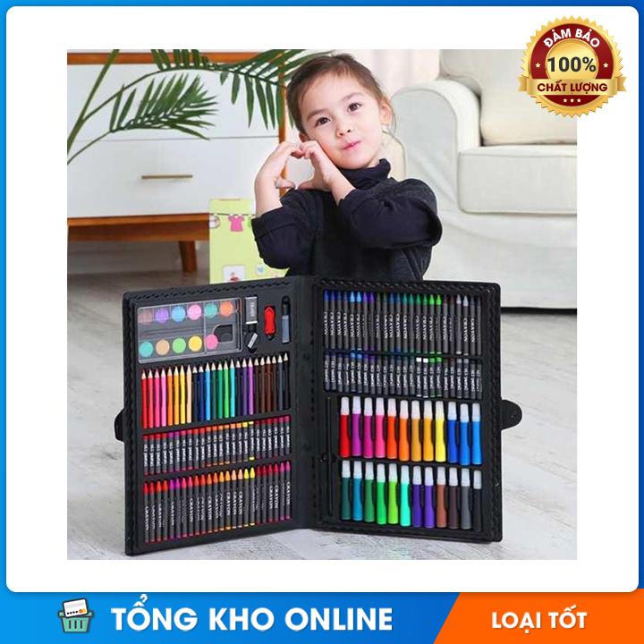 Hộp bút màu đa năng 150 chi tiết