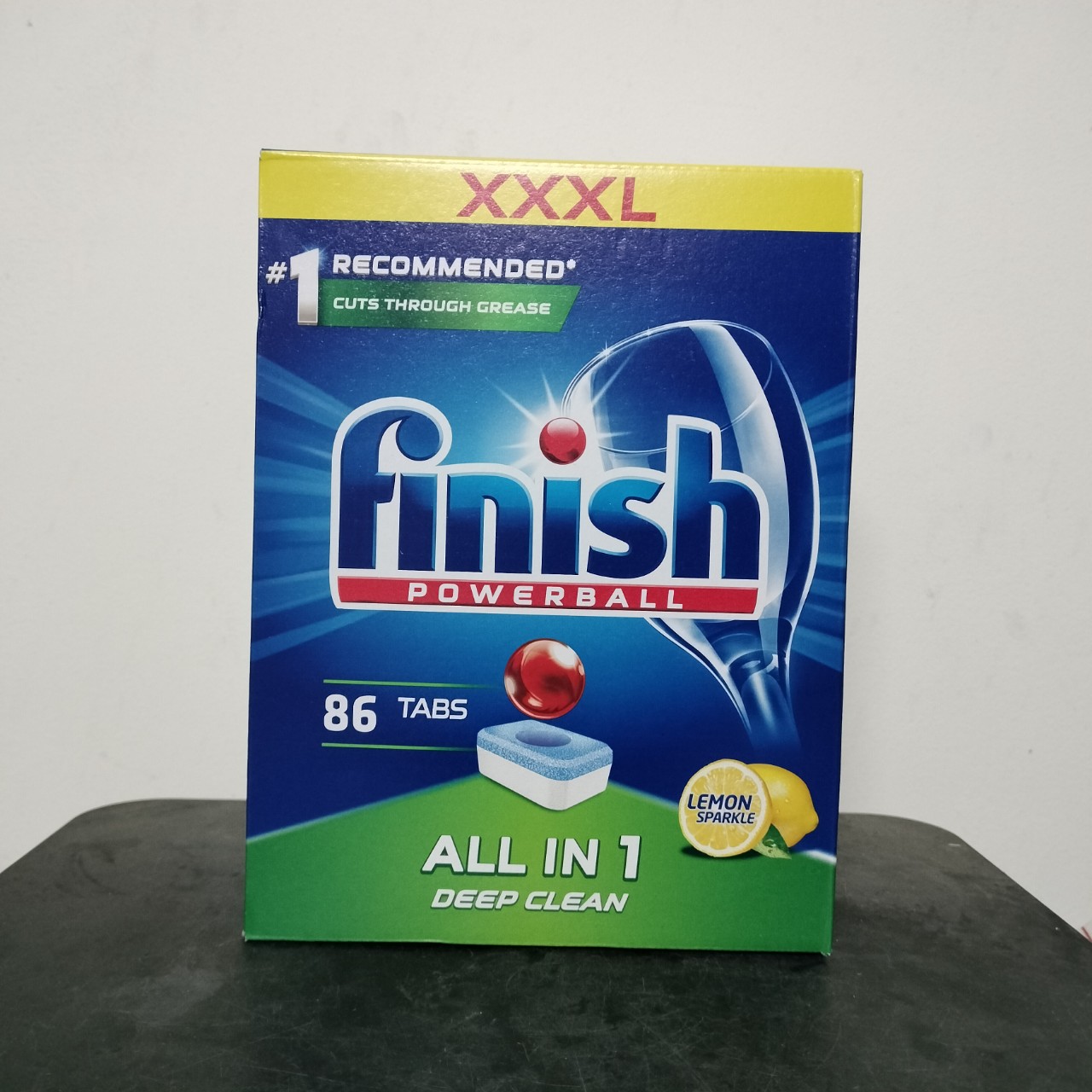 Viên rửa chén bát Finish Allin1 dùng cho máy nk Châu Âu